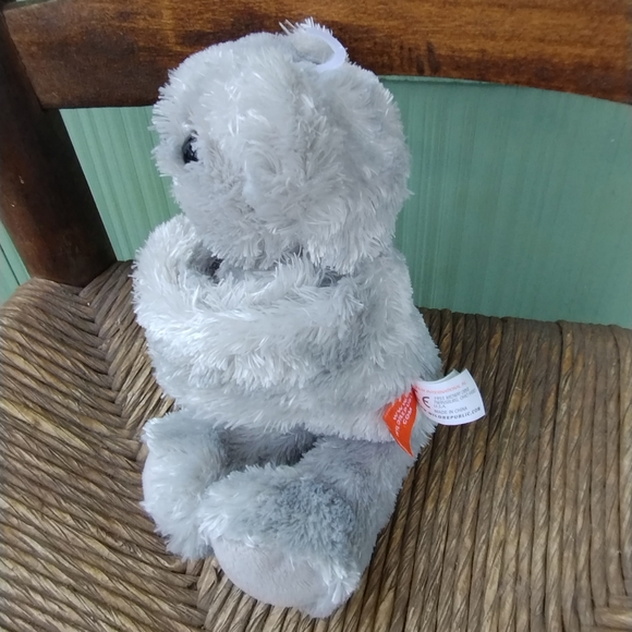 Wild Republic Grey Plush koala bear Wristlet Slap Bracelet 8in - Picture 5 of 15